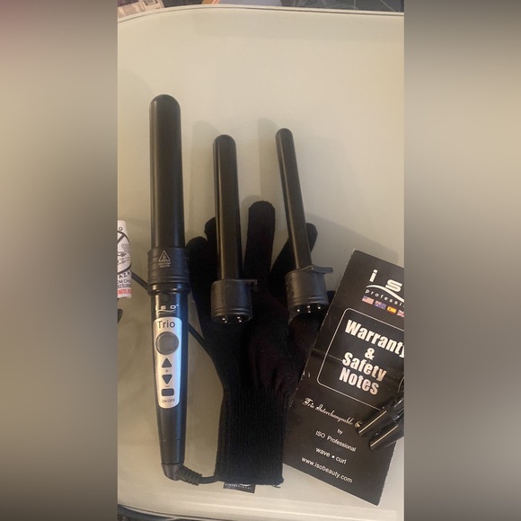 ISO beauty - interchangeable curling wand trio - like new - Picture 5 of 6